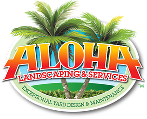 Logo and website design for Aloha Landscaping & Services, Florida