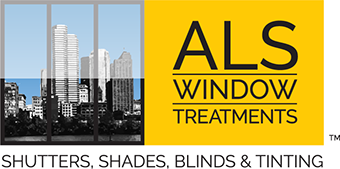 Logo design/rebranding for ALS Window Treatments of Florida