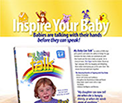 Magazine ad design for Baby Hands Productions "My Baby Can Talk".