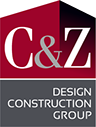 Logo design for architectural/building company in California, C&Z Design Construction Group.