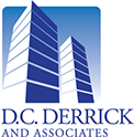 Logo design for D.C.Derrick & Associates in Los Angeles, a building management and refurbishing company.
