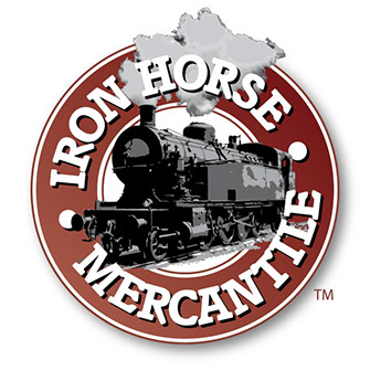 Logo designed for Iron Horse Mercantile of Florida by Len Williams.