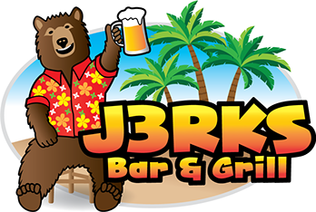 J3RKS Bar & Grill logo design by Design Strategies, Inc.