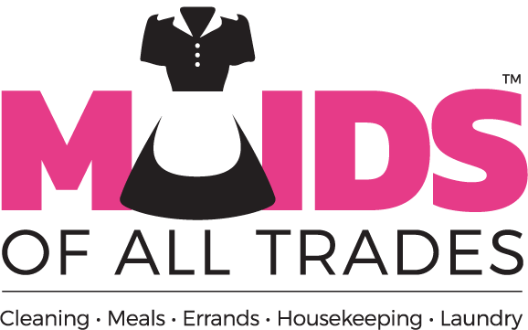 Logo design and branding created for Maids of All Trades of Florida.