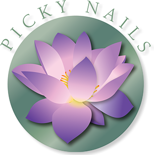 Picky Nails logo design by Design Strategies, Inc.