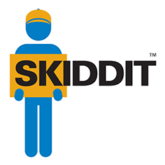 Logo redesign and cleanup for the Skiddit company.