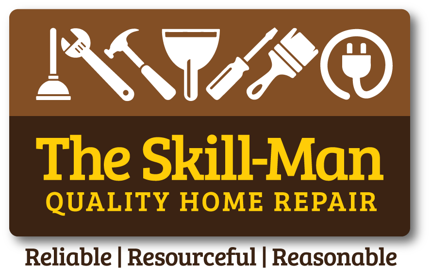 Logo design for The Skill-Man Quality Home Repair of Clearwater, Florida.