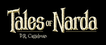 Logo designed for the "Tales of Narda" series of adventure books by D.R. Casselman.