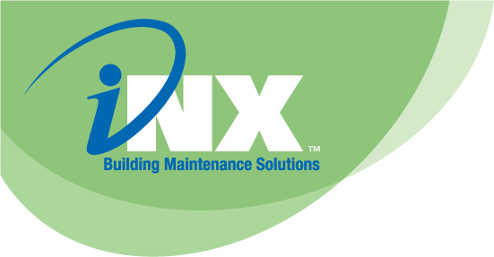 Logo created for iNX Building Maintenance Solutions of California.