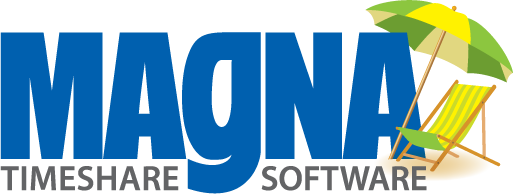 Product logo design for Magna Timeshare Software in Florida.
