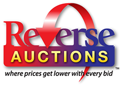 Logo design for Reverse Auctions in Florida.