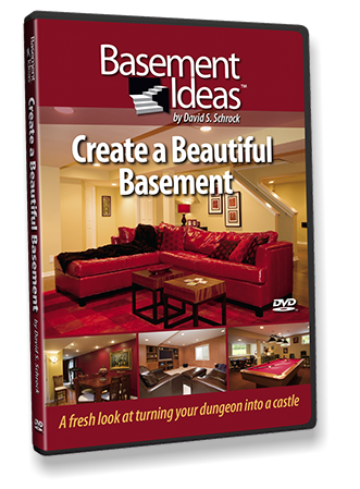 Packaging design for Basement Ideas, Inc. DVD box design.