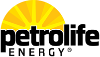 PetroLife logo design corporate image to be used in all branding, from promotional materials to vehicle signage.